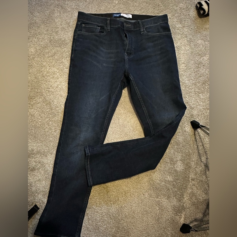 Old Navy Men's Deep Indigo Skinny Jeans